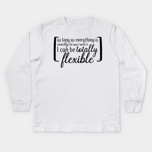 Flexible Kids Long Sleeve T-Shirt